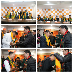Four MLAs from Congress, NPP join ruling BJP in Arunachal Pradesh | Four MLAs from Congress, NPP join ruling BJP in Arunachal Pradesh