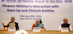 FM Sitharaman stresses on compliance of norms at meet with fintech heads | FM Sitharaman stresses on compliance of norms at meet with fintech heads FM Sitharaman stresses on compliance of norms at meet with fintech heads | FM Sitharaman stresses on compliance of norms at meet with fintech heads