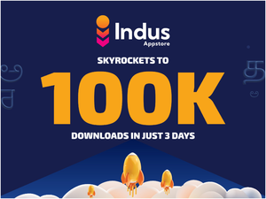 PhonePe’s Indus Appstore crosses 1L downloads within 3 days of launch | PhonePe’s Indus Appstore crosses 1L downloads within 3 days of launch PhonePe’s Indus Appstore crosses 1L downloads within 3 days of launch | PhonePe’s Indus Appstore crosses 1L downloads within 3 days of launch