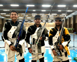 National shooting: Narmada, Neha and Aishwary Tomar win in trials | National shooting: Narmada, Neha and Aishwary Tomar win in trials National shooting: Narmada, Neha and Aishwary Tomar win in trials | National shooting: Narmada, Neha and Aishwary Tomar win in trials
