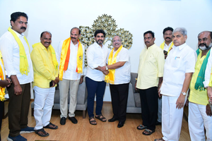 YSRCP rebel MLA joins TDP, another to join soon | YSRCP rebel MLA joins TDP, another to join soon YSRCP rebel MLA joins TDP, another to join soon | YSRCP rebel MLA joins TDP, another to join soon