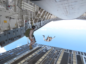 Indian Navy conducts airborne insertion ops over Arabian Sea | Indian Navy conducts airborne insertion ops over Arabian Sea Indian Navy conducts airborne insertion ops over Arabian Sea | Indian Navy conducts airborne insertion ops over Arabian Sea