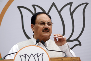 BJP chief Nadda in Jhalawar today to address rally supporting candidate Dushyant Singh | BJP chief Nadda in Jhalawar today to address rally supporting candidate Dushyant Singh