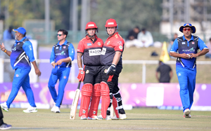 IVPL 2024: Thisara Perera's fifty helps Red Carpet Delhi beat Mumbai Champions by 5 wickets | IVPL 2024: Thisara Perera's fifty helps Red Carpet Delhi beat Mumbai Champions by 5 wickets