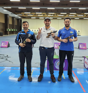 National Shooting: Anish Bhanwala makes it two out of two in trials | National Shooting: Anish Bhanwala makes it two out of two in trials National Shooting: Anish Bhanwala makes it two out of two in trials | National Shooting: Anish Bhanwala makes it two out of two in trials