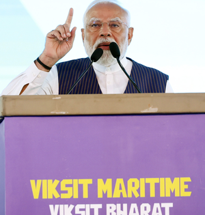 Pasted Chinese stickers, insulted ISRO scientists: PM Modi lambasts DMK at public rally | Pasted Chinese stickers, insulted ISRO scientists: PM Modi lambasts DMK at public rally