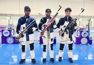 Shooter Arjun wins back-to-back trials, Ashi beats world record score | Shooter Arjun wins back-to-back trials, Ashi beats world record score Shooter Arjun wins back-to-back trials, Ashi beats world record score | Shooter Arjun wins back-to-back trials, Ashi beats world record score