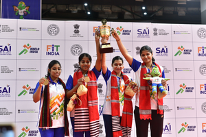 KIUG 2023: Chandigarh University men, Adamas University women clinch badminton team golds | KIUG 2023: Chandigarh University men, Adamas University women clinch badminton team golds KIUG 2023: Chandigarh University men, Adamas University women clinch badminton team golds | KIUG 2023: Chandigarh University men, Adamas University women clinch badminton team golds