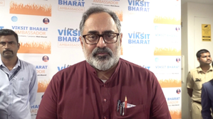 At Viksit Bharat Ambassadors' programme, MoS Rajeev Chandrasekhar says ‘India leading, world following’ | At Viksit Bharat Ambassadors' programme, MoS Rajeev Chandrasekhar says ‘India leading, world following’ At Viksit Bharat Ambassadors' programme, MoS Rajeev Chandrasekhar says ‘India leading, world following’ | At Viksit Bharat Ambassadors' programme, MoS Rajeev Chandrasekhar says ‘India leading, world following’