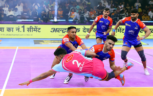 Haryana Steelers dethrone Jaipur Pink Panthers, book their place in final of PKL Season 10 | Haryana Steelers dethrone Jaipur Pink Panthers, book their place in final of PKL Season 10 Haryana Steelers dethrone Jaipur Pink Panthers, book their place in final of PKL Season 10 | Haryana Steelers dethrone Jaipur Pink Panthers, book their place in final of PKL Season 10