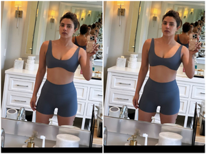 Priyanka Chopra has ‘going back to work energy’, shares mirror selfie | Priyanka Chopra has ‘going back to work energy’, shares mirror selfie