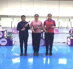 Asian Games champ Palak wins gold on first day of Air Pistol trials | Asian Games champ Palak wins gold on first day of Air Pistol trials