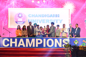 KIUG 2023: Chandigarh University emerge overall champion; Pratyasa Ray is most successful athlete | KIUG 2023: Chandigarh University emerge overall champion; Pratyasa Ray is most successful athlete