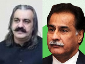 PTI-backed candidate Ali Amin Gandapur elected K-P CM, PML-N's Sardar Ayaz Sadiq new NA Speaker | PTI-backed candidate Ali Amin Gandapur elected K-P CM, PML-N's Sardar Ayaz Sadiq new NA Speaker