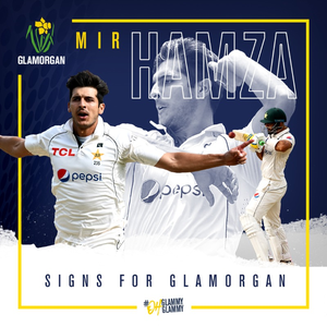 Pakistan’s Mir Hamza signs up with Glamorgan for start of County Championship season | Pakistan’s Mir Hamza signs up with Glamorgan for start of County Championship season