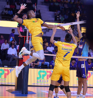 PVL 2024: Delhi Toofans thrash Chennai Blitz, open up top-five race | PVL 2024: Delhi Toofans thrash Chennai Blitz, open up top-five race PVL 2024: Delhi Toofans thrash Chennai Blitz, open up top-five race | PVL 2024: Delhi Toofans thrash Chennai Blitz, open up top-five race