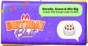 Myntra teams up with Meta to launch fun emoji campaign on WhatsApp to give sneak peek into Myntra Birthday Blast | Myntra teams up with Meta to launch fun emoji campaign on WhatsApp to give sneak peek into Myntra Birthday Blast Myntra teams up with Meta to launch fun emoji campaign on WhatsApp to give sneak peek into Myntra Birthday Blast | Myntra teams up with Meta to launch fun emoji campaign on WhatsApp to give sneak peek into Myntra Birthday Blast