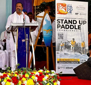 Govt of Karnataka officially launches India’s first ever International Stand Up-Paddling Event | Govt of Karnataka officially launches India’s first ever International Stand Up-Paddling Event Govt of Karnataka officially launches India’s first ever International Stand Up-Paddling Event | Govt of Karnataka officially launches India’s first ever International Stand Up-Paddling Event