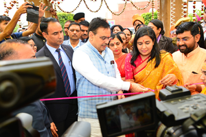 Rajasthan CM inaugurates 'Shakti Vandan' event in Jaipur | Rajasthan CM inaugurates 'Shakti Vandan' event in Jaipur Rajasthan CM inaugurates 'Shakti Vandan' event in Jaipur | Rajasthan CM inaugurates 'Shakti Vandan' event in Jaipur