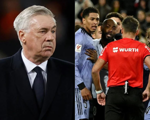 'He didn't say anything insulting': Ancelotti defends Bellingham's post-match reaction over red card in Valencia draw | 'He didn't say anything insulting': Ancelotti defends Bellingham's post-match reaction over red card in Valencia draw 'He didn't say anything insulting': Ancelotti defends Bellingham's post-match reaction over red card in Valencia draw | 'He didn't say anything insulting': Ancelotti defends Bellingham's post-match reaction over red card in Valencia draw