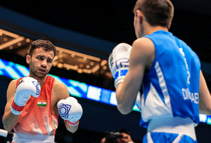 Olympic Boxing Qualifier: India's Deepak Bhoria goes down fighting on opening day | Olympic Boxing Qualifier: India's Deepak Bhoria goes down fighting on opening day Olympic Boxing Qualifier: India's Deepak Bhoria goes down fighting on opening day | Olympic Boxing Qualifier: India's Deepak Bhoria goes down fighting on opening day