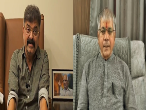 Let's convey a unique message to the masses: NCP leader to VBA chief Prakash Ambedkar | Let's convey a unique message to the masses: NCP leader to VBA chief Prakash Ambedkar Let's convey a unique message to the masses: NCP leader to VBA chief Prakash Ambedkar | Let's convey a unique message to the masses: NCP leader to VBA chief Prakash Ambedkar