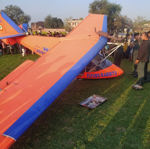 Helicopter crashes in Bihar’s Gaya, pilots safe | Helicopter crashes in Bihar’s Gaya, pilots safe