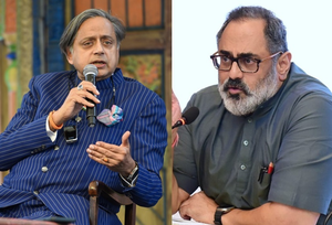 With Rajeev Chandrasekhar hitting Thiruvananthapuram base, has Shashi Tharoor finally got a challenger? | With Rajeev Chandrasekhar hitting Thiruvananthapuram base, has Shashi Tharoor finally got a challenger? With Rajeev Chandrasekhar hitting Thiruvananthapuram base, has Shashi Tharoor finally got a challenger? | With Rajeev Chandrasekhar hitting Thiruvananthapuram base, has Shashi Tharoor finally got a challenger?
