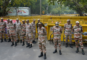 Farmers' mahapanchayat in Delhi: Heavy security deployed, traffic advisory issued | Farmers' mahapanchayat in Delhi: Heavy security deployed, traffic advisory issued