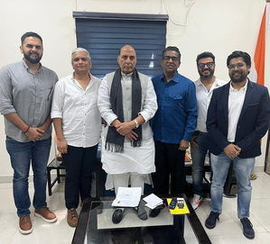 Defence Minister Rajnath Singh blesses upcoming film on epic Battle of Naushera | Defence Minister Rajnath Singh blesses upcoming film on epic Battle of Naushera Defence Minister Rajnath Singh blesses upcoming film on epic Battle of Naushera | Defence Minister Rajnath Singh blesses upcoming film on epic Battle of Naushera