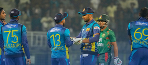 SL infuriated after third umpire overturns Soumya Sarkar dismissal | SL infuriated after third umpire overturns Soumya Sarkar dismissal