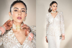 For Rakul Preet shimmers in white, says 'fashion with chooda izza vibe' | For Rakul Preet shimmers in white, says 'fashion with chooda izza vibe' For Rakul Preet shimmers in white, says 'fashion with chooda izza vibe' | For Rakul Preet shimmers in white, says 'fashion with chooda izza vibe'