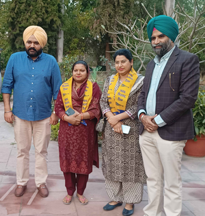 Two out of three AAP councillors rejoin party in Chandigarh | Two out of three AAP councillors rejoin party in Chandigarh