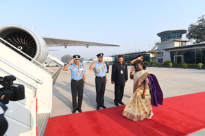 Prez Murmu departs for Mauritius to attend National Day celebrations | Prez Murmu departs for Mauritius to attend National Day celebrations Prez Murmu departs for Mauritius to attend National Day celebrations | Prez Murmu departs for Mauritius to attend National Day celebrations
