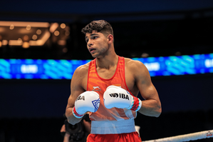India's Nishant gets one step closer to Paris 2024 quota, advances to quarters at 1st World Olympic Boxing Qualifier | India's Nishant gets one step closer to Paris 2024 quota, advances to quarters at 1st World Olympic Boxing Qualifier