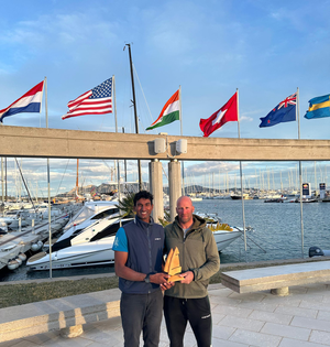 Olympian Vishnu Saravanan wins gold at Europa Cup 2024 sailing event in Spain | Olympian Vishnu Saravanan wins gold at Europa Cup 2024 sailing event in Spain