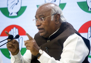 Mallikarjun Kharge hits back at PM Modi's 'bullying a Cong culture' remark | Mallikarjun Kharge hits back at PM Modi's 'bullying a Cong culture' remark Mallikarjun Kharge hits back at PM Modi's 'bullying a Cong culture' remark | Mallikarjun Kharge hits back at PM Modi's 'bullying a Cong culture' remark