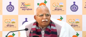 People are ready to vote for PM Modi-led govt for third time: Ex-Haryana CM Khattar | People are ready to vote for PM Modi-led govt for third time: Ex-Haryana CM Khattar