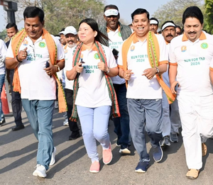 ‘Run for Tea’ held in Agartala to boost tea industry in Tripura | ‘Run for Tea’ held in Agartala to boost tea industry in Tripura