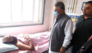 Rajasthan minister Otaram Dewasi in hospital after chest pain complaint | Rajasthan minister Otaram Dewasi in hospital after chest pain complaint Rajasthan minister Otaram Dewasi in hospital after chest pain complaint | Rajasthan minister Otaram Dewasi in hospital after chest pain complaint