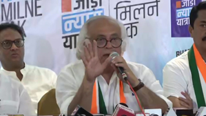 Every party contests polls on a single symbol, but BJP fights on lotus, washing machine: Jairam Ramesh | Every party contests polls on a single symbol, but BJP fights on lotus, washing machine: Jairam Ramesh