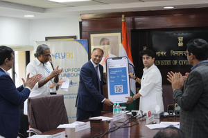 Civil Aviation Minister flags off Fly91's maiden flight from Goa to Agatti | Civil Aviation Minister flags off Fly91's maiden flight from Goa to Agatti Civil Aviation Minister flags off Fly91's maiden flight from Goa to Agatti | Civil Aviation Minister flags off Fly91's maiden flight from Goa to Agatti