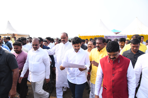 TDP-BJP-JSP gearing up for first show of strength in Andhra ahead of polls | TDP-BJP-JSP gearing up for first show of strength in Andhra ahead of polls