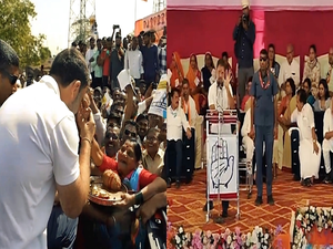 Rahul Gandhi announces Congress' '5 guarantees for women' | Rahul Gandhi announces Congress' '5 guarantees for women' Rahul Gandhi announces Congress' '5 guarantees for women' | Rahul Gandhi announces Congress' '5 guarantees for women'