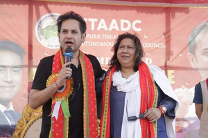 LS Polls: BJP fields TMP supremo's sister Kriti Singh Debbarma from Tripura East | LS Polls: BJP fields TMP supremo's sister Kriti Singh Debbarma from Tripura East