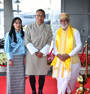 Bhutan PM arrives in India to expand 'exemplary ties of friendship' | Bhutan PM arrives in India to expand 'exemplary ties of friendship' Bhutan PM arrives in India to expand 'exemplary ties of friendship' | Bhutan PM arrives in India to expand 'exemplary ties of friendship'