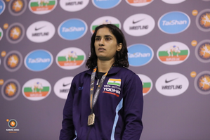 ‘Her struggle will be remembered’, Sakshi Malik congratulates Vinesh Phogat | ‘Her struggle will be remembered’, Sakshi Malik congratulates Vinesh Phogat ‘Her struggle will be remembered’, Sakshi Malik congratulates Vinesh Phogat | ‘Her struggle will be remembered’, Sakshi Malik congratulates Vinesh Phogat