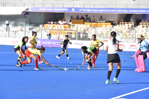 Sr Women's Hockey Nationals: U.P hold Jharkhand to draw; M.P in quarterfinals | Sr Women's Hockey Nationals: U.P hold Jharkhand to draw; M.P in quarterfinals