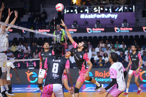 PVL Season 3: Mumbai Meteors pick crucial win against Ahmedabad Defenders in Super 5s stage | PVL Season 3: Mumbai Meteors pick crucial win against Ahmedabad Defenders in Super 5s stage PVL Season 3: Mumbai Meteors pick crucial win against Ahmedabad Defenders in Super 5s stage | PVL Season 3: Mumbai Meteors pick crucial win against Ahmedabad Defenders in Super 5s stage
