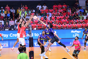 PVL Season 3: Calicut Heroes beat Bengaluru Torpedoes in thrilling Super 5s contest | PVL Season 3: Calicut Heroes beat Bengaluru Torpedoes in thrilling Super 5s contest PVL Season 3: Calicut Heroes beat Bengaluru Torpedoes in thrilling Super 5s contest | PVL Season 3: Calicut Heroes beat Bengaluru Torpedoes in thrilling Super 5s contest